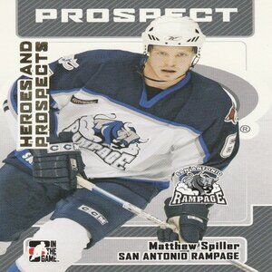 Matthew Spiller - 2006 ITG Heroes & Prospects Hockey Card